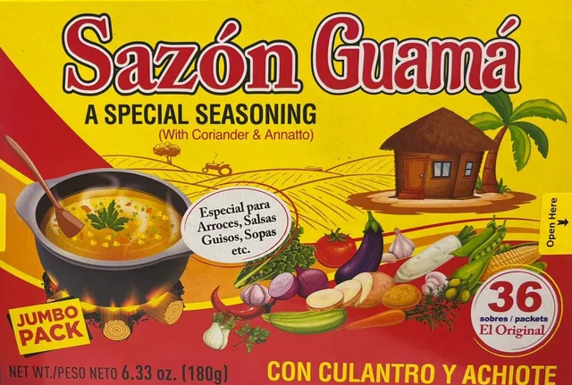 SAZON GUAMA CON CULANTRO Y ACHIOTE (6.33 OZ).